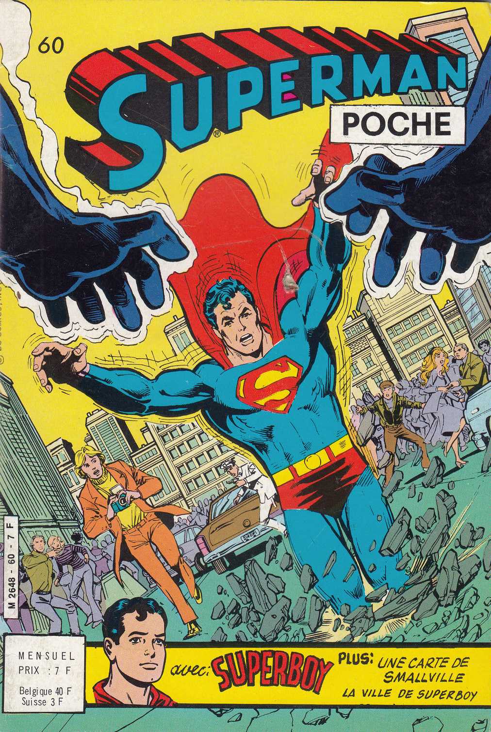 Scan de la Couverture Superman Poche n 60